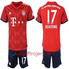 FC Bayern München Fodboldtrøjer Boateng 17 Børn Hjemmebanesæt 2018/19 Kort ærmer